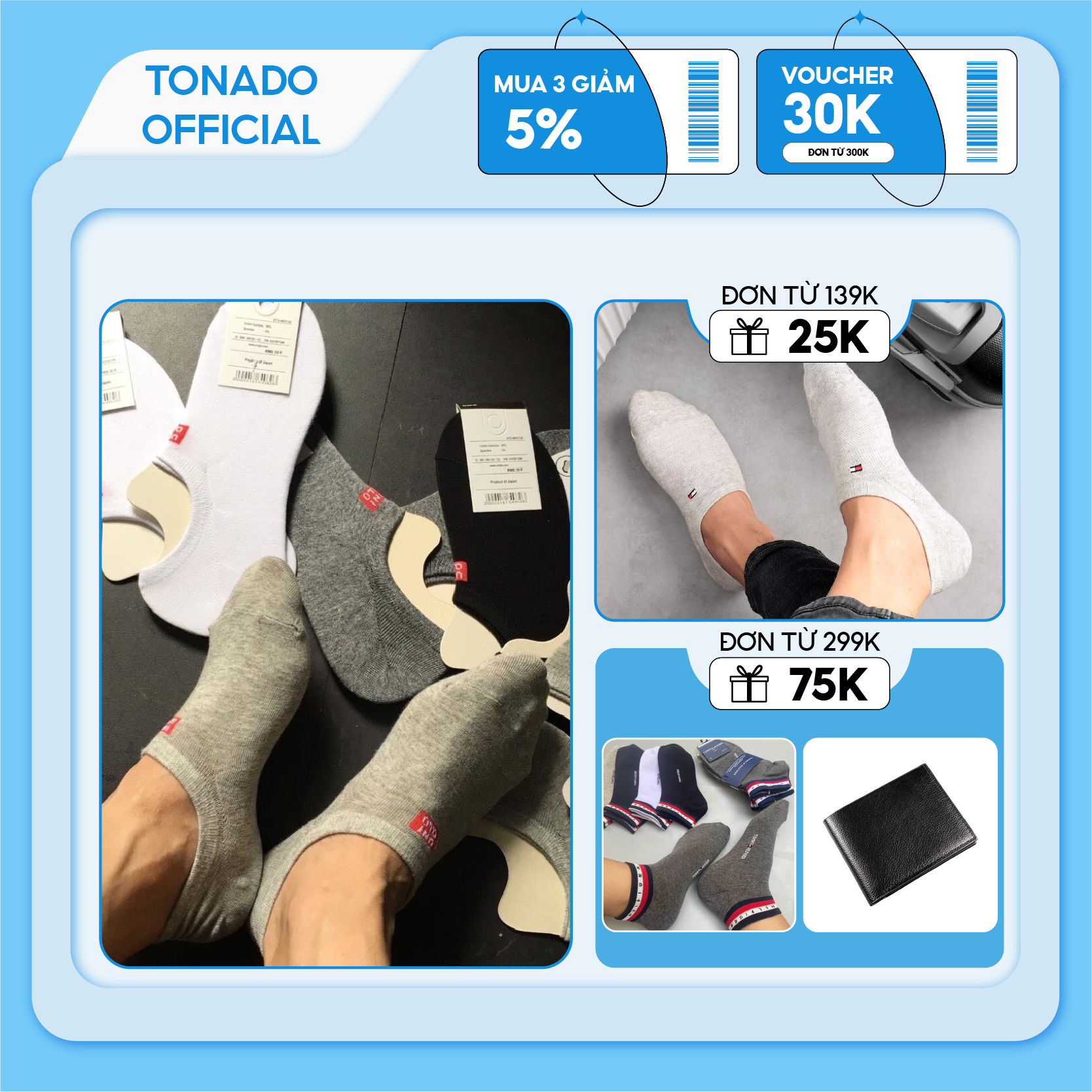 [3-5/8 Hoàn Tiền 25%]TẤT NAM-HÀNG XUẤT NHẬT-Combo 5 đôi tất (vớ) lười (măt cá trân) cotton co giãn ti thông hơi thoáng khí loại 1