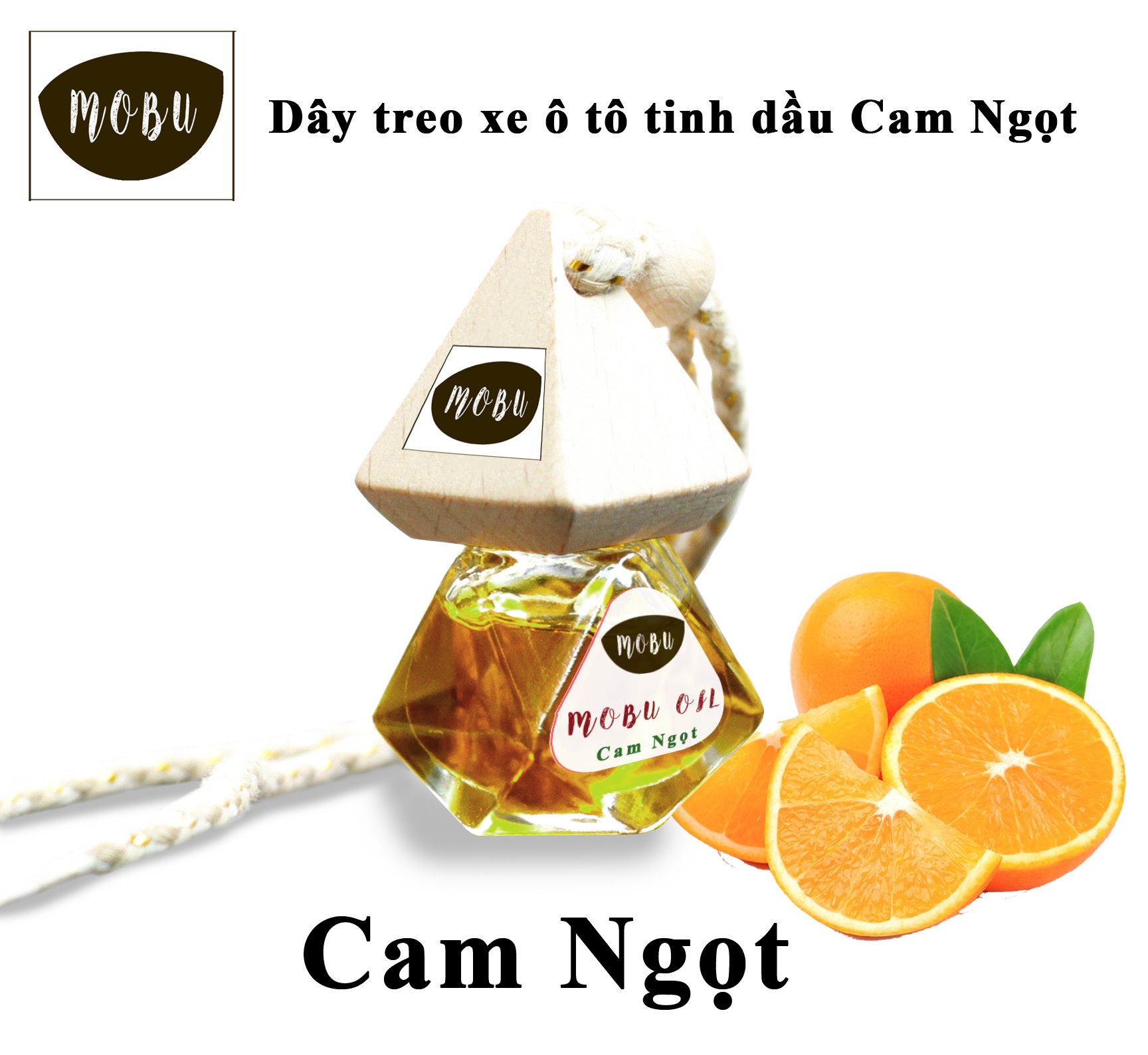 Tinh dầu treo xe ô tô Cam Ngọt - Tinh dầu thơm phòng
