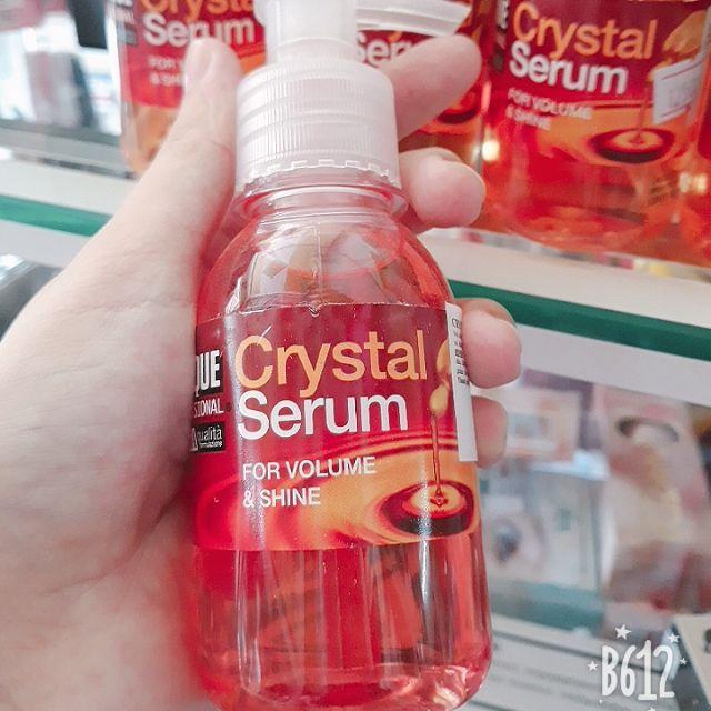 Tinh Dầu Làm Bóng Và Chữa Trị Tóc Khô Chẻ Ngọn Serum Crystal Unique 125ml