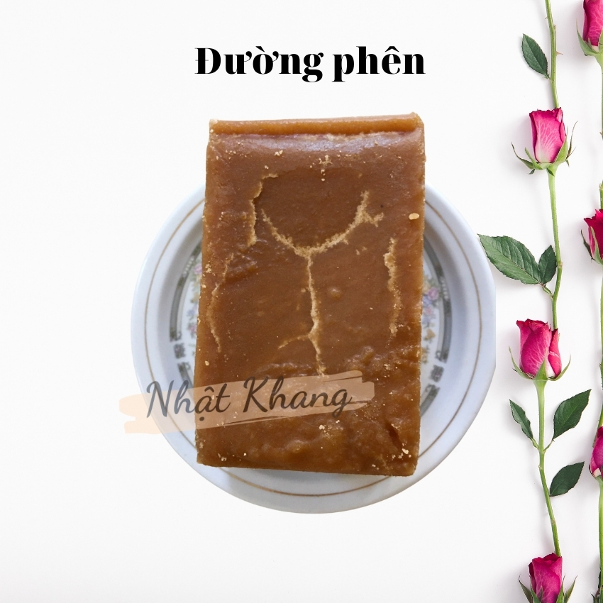 Đường mật mía dạng phên đường thô nguyên chất tốt cho sức khoẻ