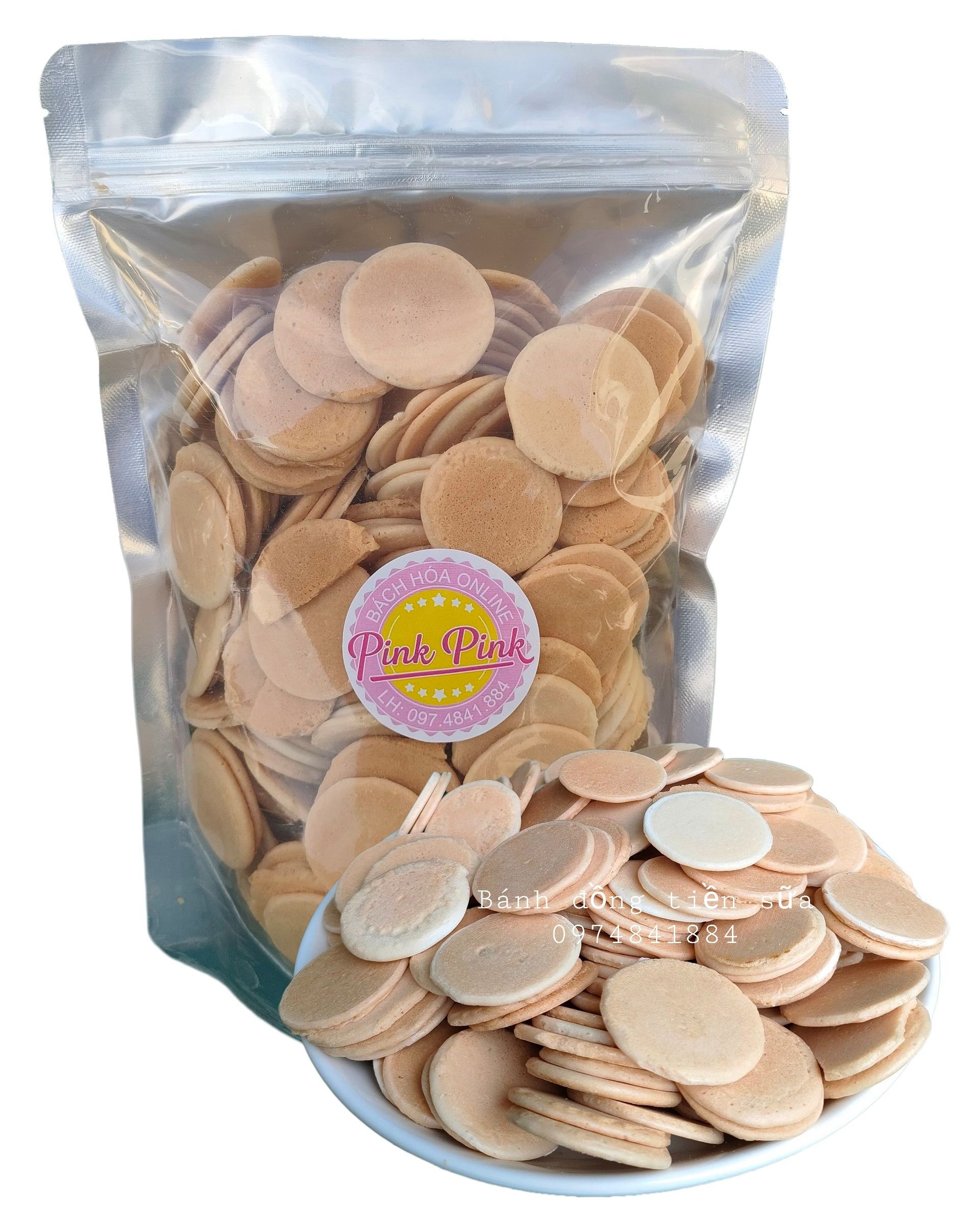 500g bánh đồng tiền- đồ ăn vặt - bách hóa online uy tín