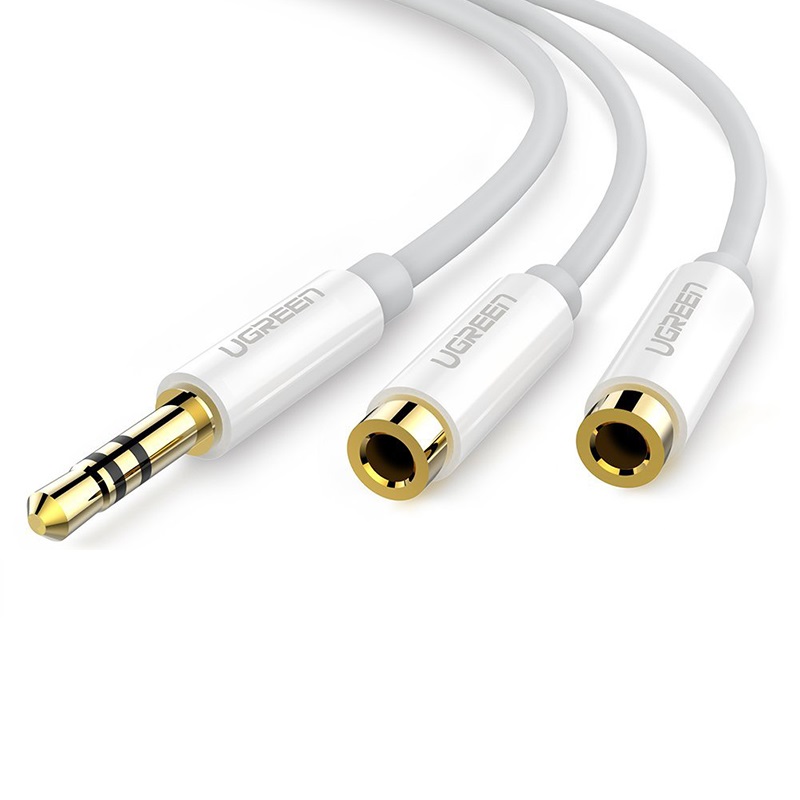 Cáp chia jax audio 3,5mm ugreen 10739 - ugreen 10739