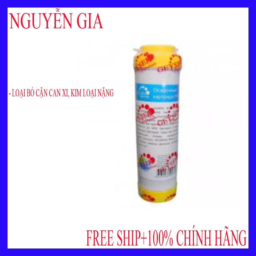 Lõi lọc nước Geyser Catrion – Thế giới lọc nước Nguyễn Gia. Giúp loại bỏ cặn canxi, kim loại nặng