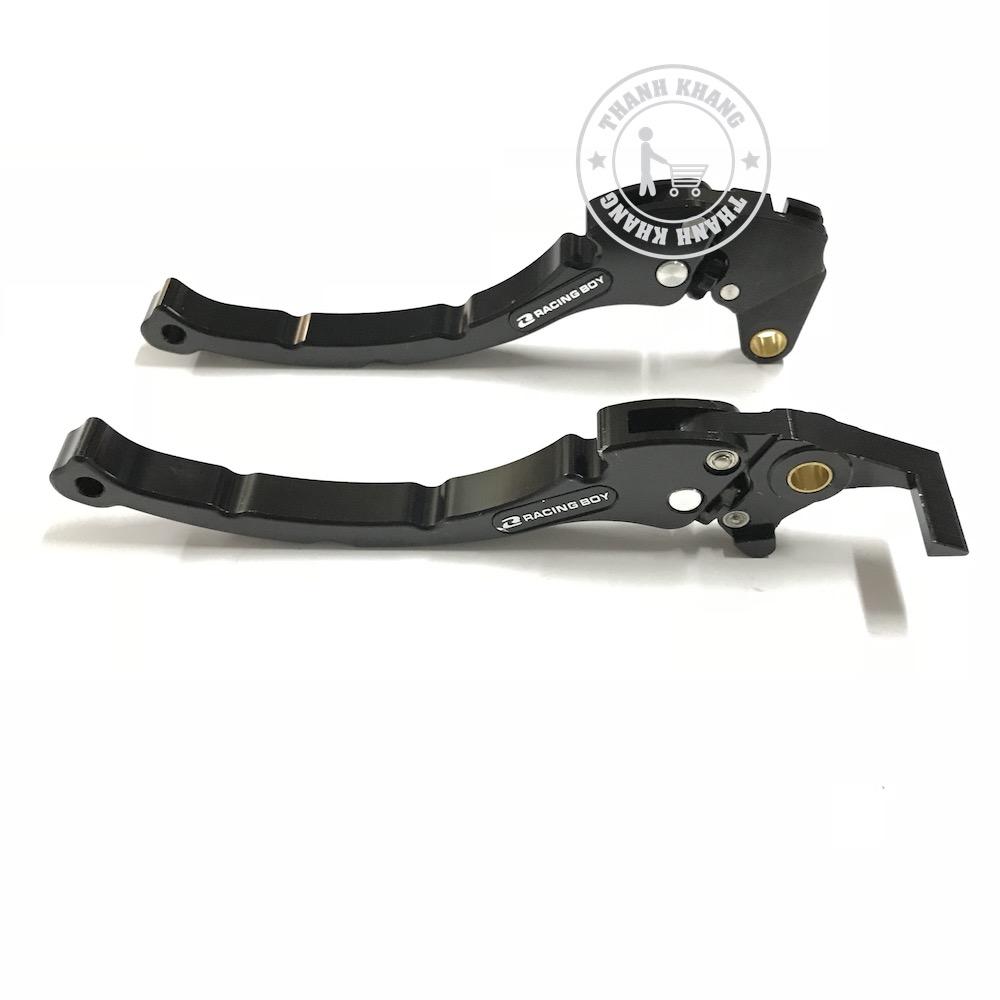 Cặp tay thắng kiểu rcb EXCITER 150 thanh khang màu đen tặng mica che phuộc ngẫu nhiên  006001069  006000772