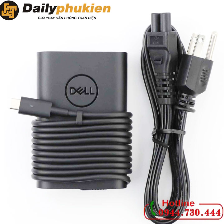 Sạc laptop Dell Latitude 5285 5289 65w chân usb type c