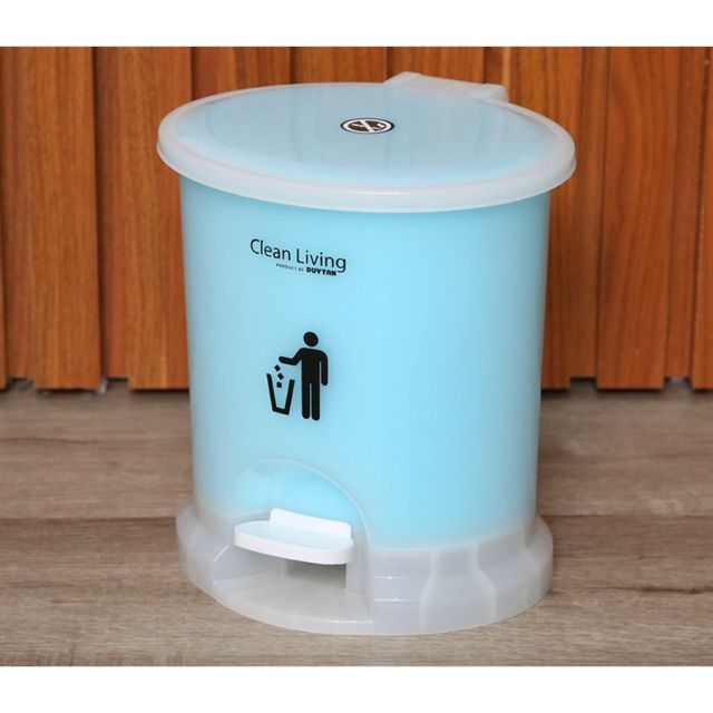 Thùng rác đạp oval duy tân cao cấp nhí/nhỏ/trung/lớn