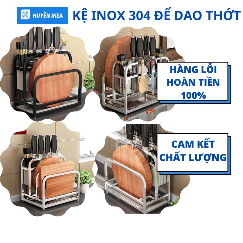 Kệ inox 304 để dao thớt đũa tiện lợi