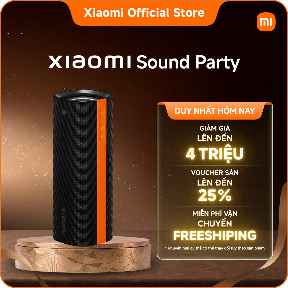 Xiaomi Sound Party | Chất lượng âm thanh mạnh mẽ tới 50W | Loa tweeter 15W và woofer 35W, chế độ Tăng âm trầm | Harman AudioEFX cho buổi tiệc thêm sôi động với hiệu ứng âm thanh mạnh mẽ