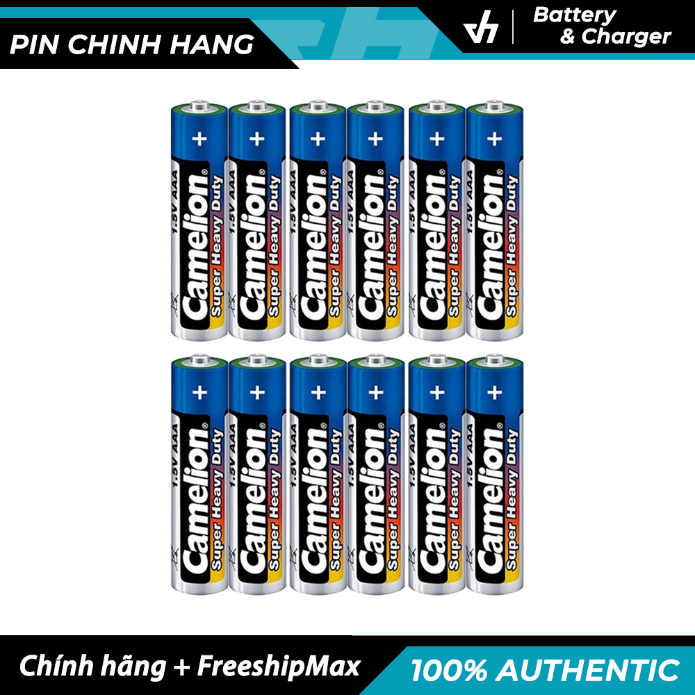 Bộ 12 pin aaa camelion r03p