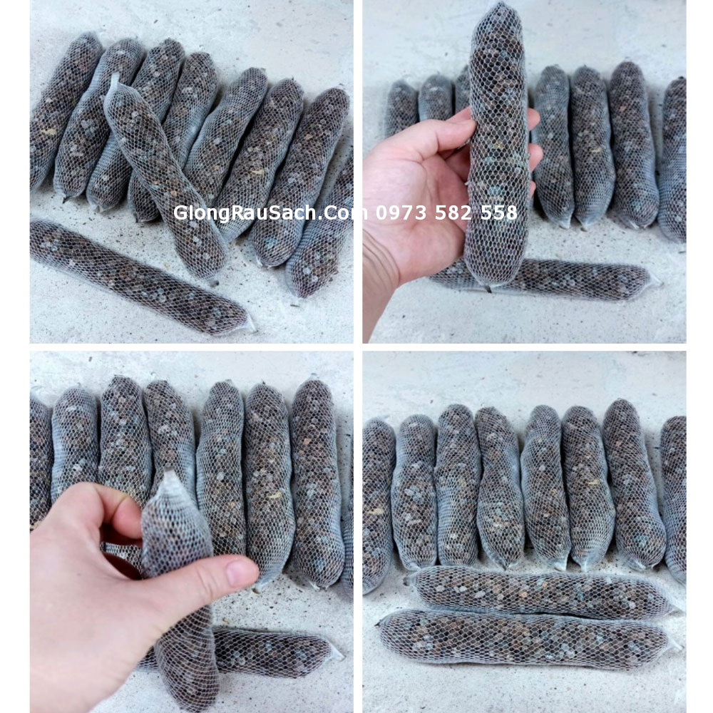 5 phân dê cho lan trồng lan đựng túi lưới 20cm tiện lợi