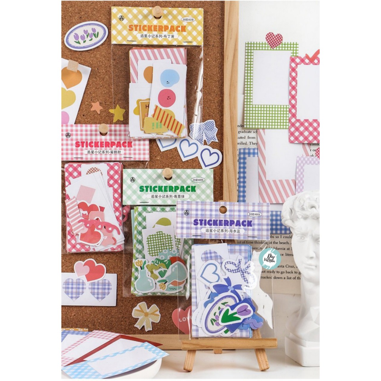 [HCM]GÓI STICKER MY DIARY DECO