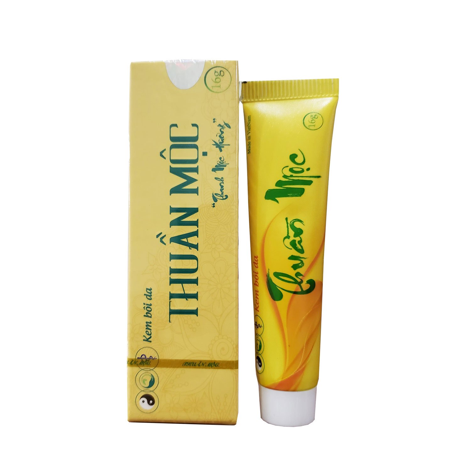 Kem bôi da giảm hắc lào lang ben nấm chàm Thuần Mộc của Thanh Mộc Hương TUÝP 16G