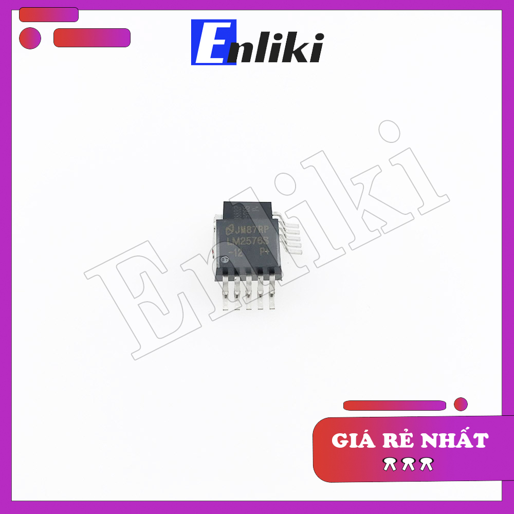 Lm2576 lm2576s-12v ic nguồn buck hạ áp 12v 3a to263