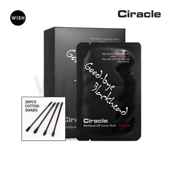 Mặt nạ lột mụn đầu đen Ciracle Goodbye Blackhead Off Cotton Mask