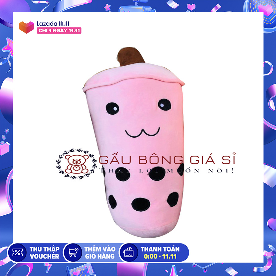 Gấu bông ly trà sữa -50cm