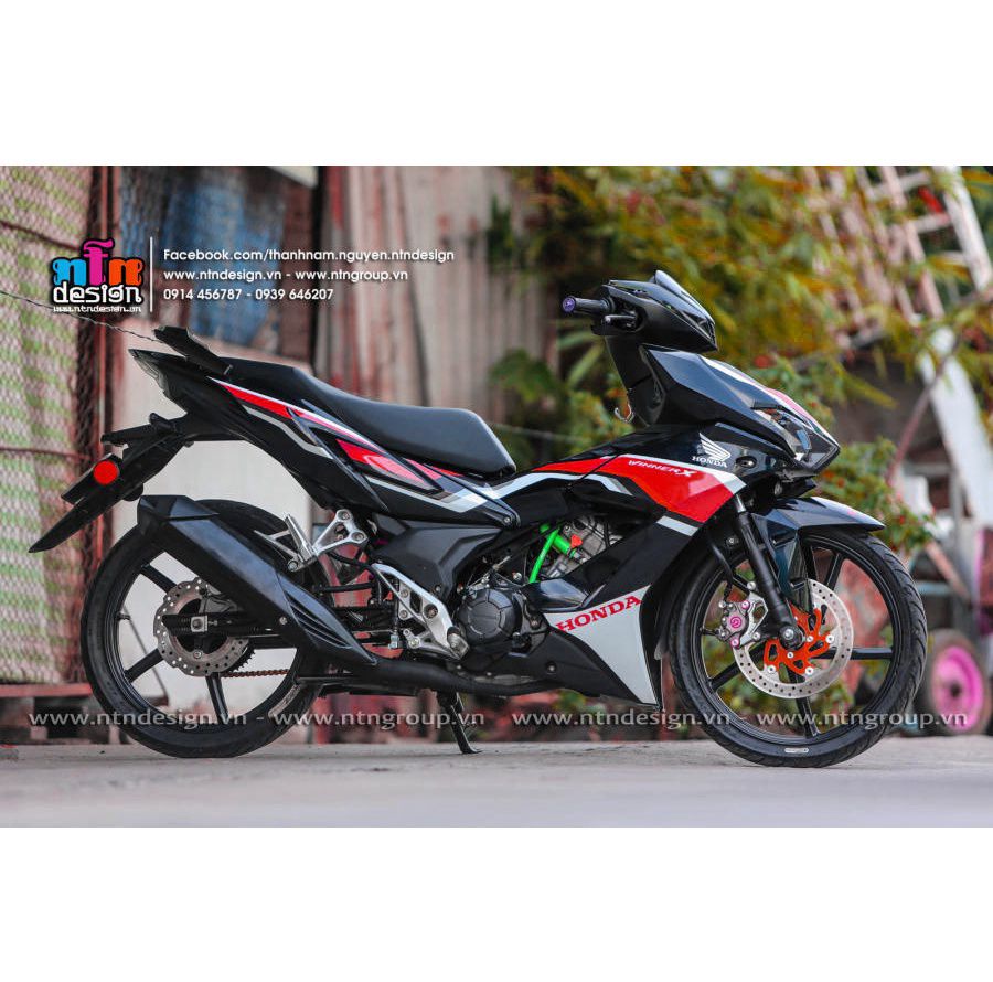 Tem rời winner x xe đen - mẫu hrc phối tem đỏ 2023
