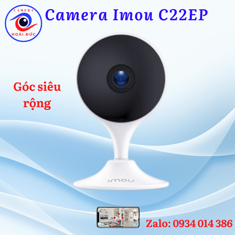Camera Imou C22EP - đàm thoại 2 chiếu, wifi, phát hiện con người, full hd