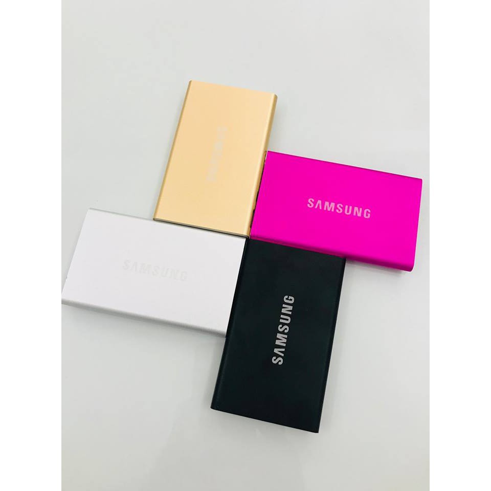 Pin sạc dự phòng SAMSUNG Powerbank  12000 mah siêu mỏng vỏ nhôm độc đáo