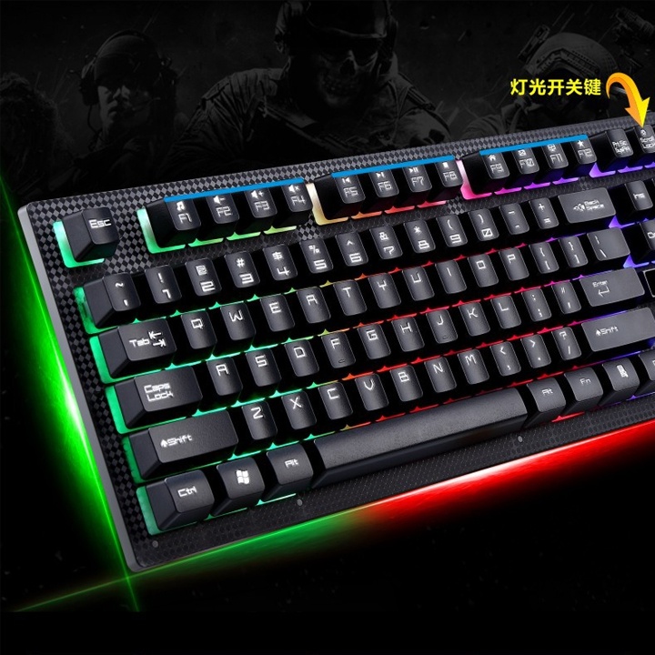 Bàn phím G20 giả cơ có nhiều đèn led chuyên game