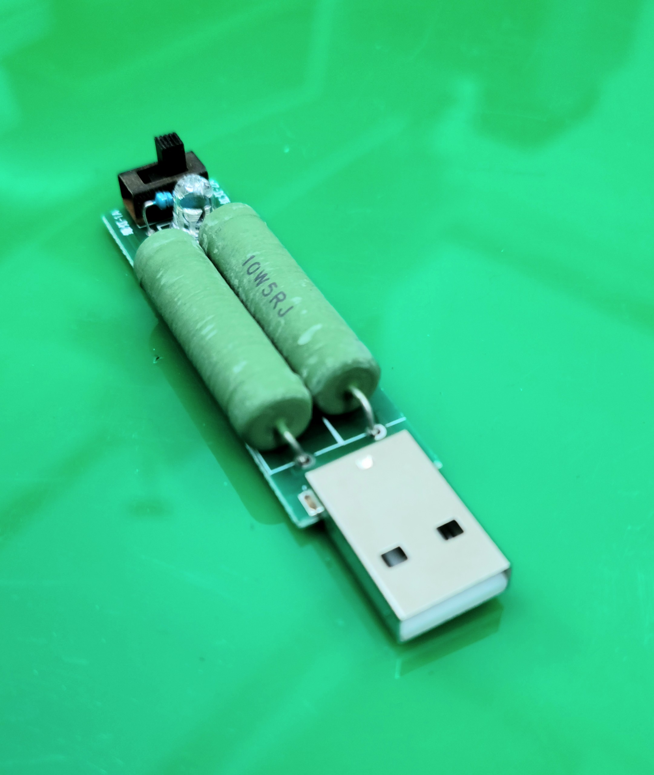 Xả pin sạc dự phòng ,usb tải giả 1a/2a dùng test , pin lithium - ion 18650
