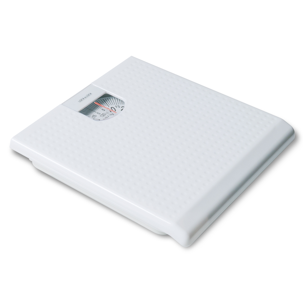 ENC536WHT - Cân sức khỏe LockLock - Tối đa 120kg - Thiết kế tối giản - Dễ dàng sử dụng - Không dùng pin - Hàng chính hãng