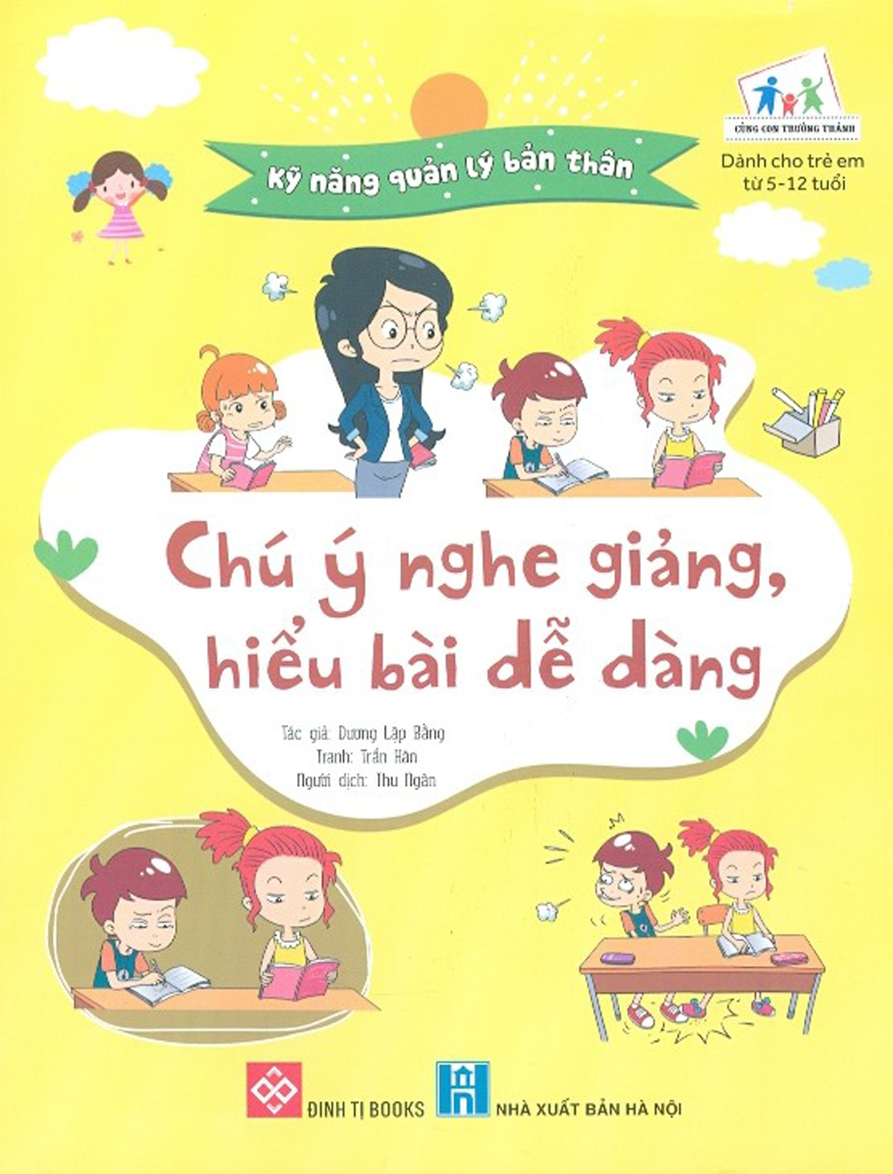 Combo - cùng con trưởng thành - kỹ năng quản lý bản thân - 8 quyển