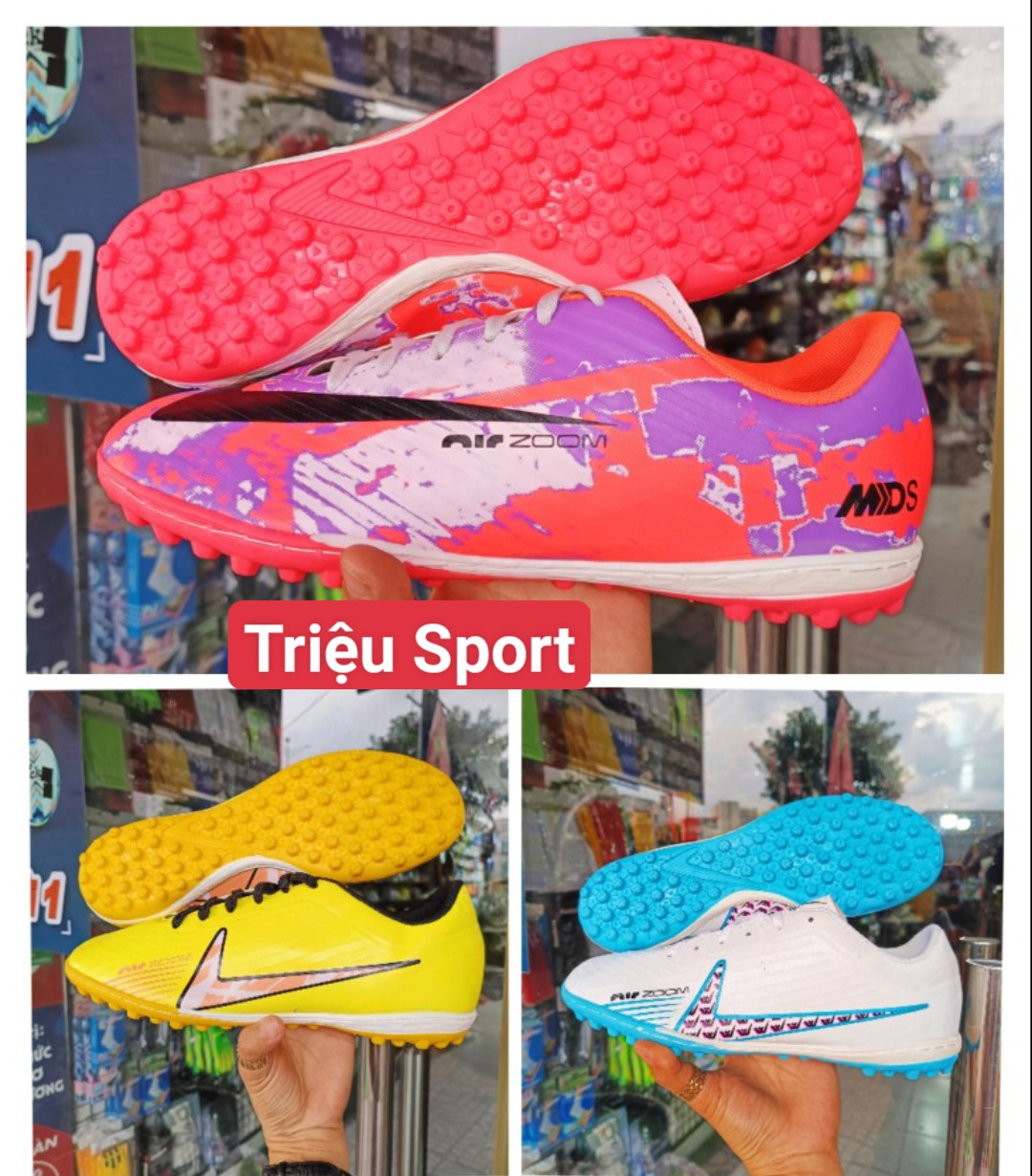 Giày đá bóng Vapor 15 winpro tf