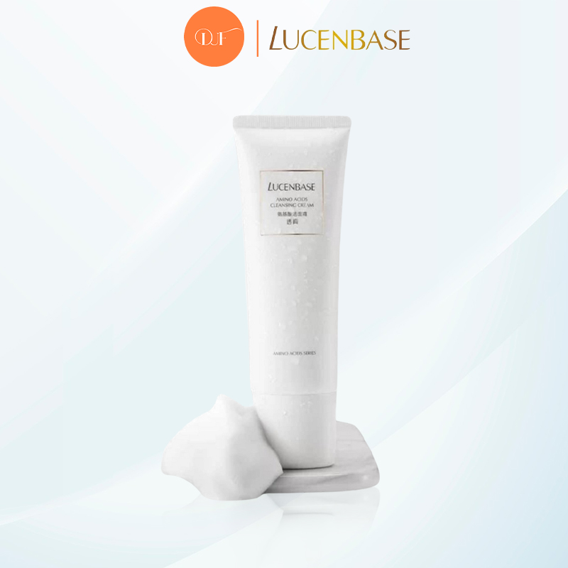 Sữa rửa mặt chứa Axit Amin Lucenbase - Làm sạch sâu se nhỏ lỗ chân lông, Kiểm soát dầu, Tẩy trang dịu nhẹ cho da nhạy cảm, Sữa rửa mặt tạo bọt, Tẩy tế bào chết, Dưỡng ẩm, Dưỡng ẩm.
