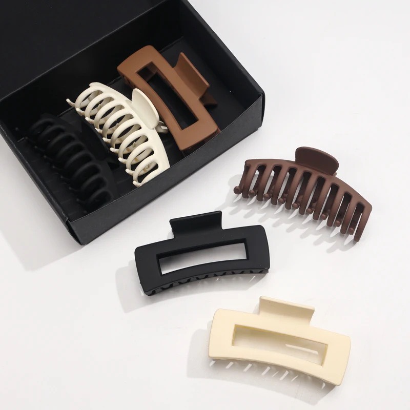 Kẹp Tóc Càng Cua Hàn Quốc Thời Trang Cao Cấp  Cho Nữ Chất Liệu Nhựa Acrylic cao cấp