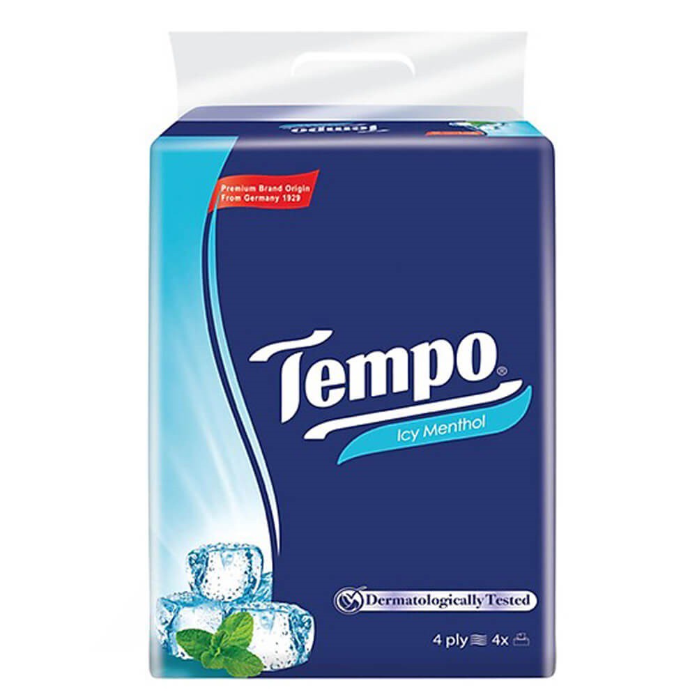 Khăn giấy rút tempo cao cấp hương bạc hà 90 miếng