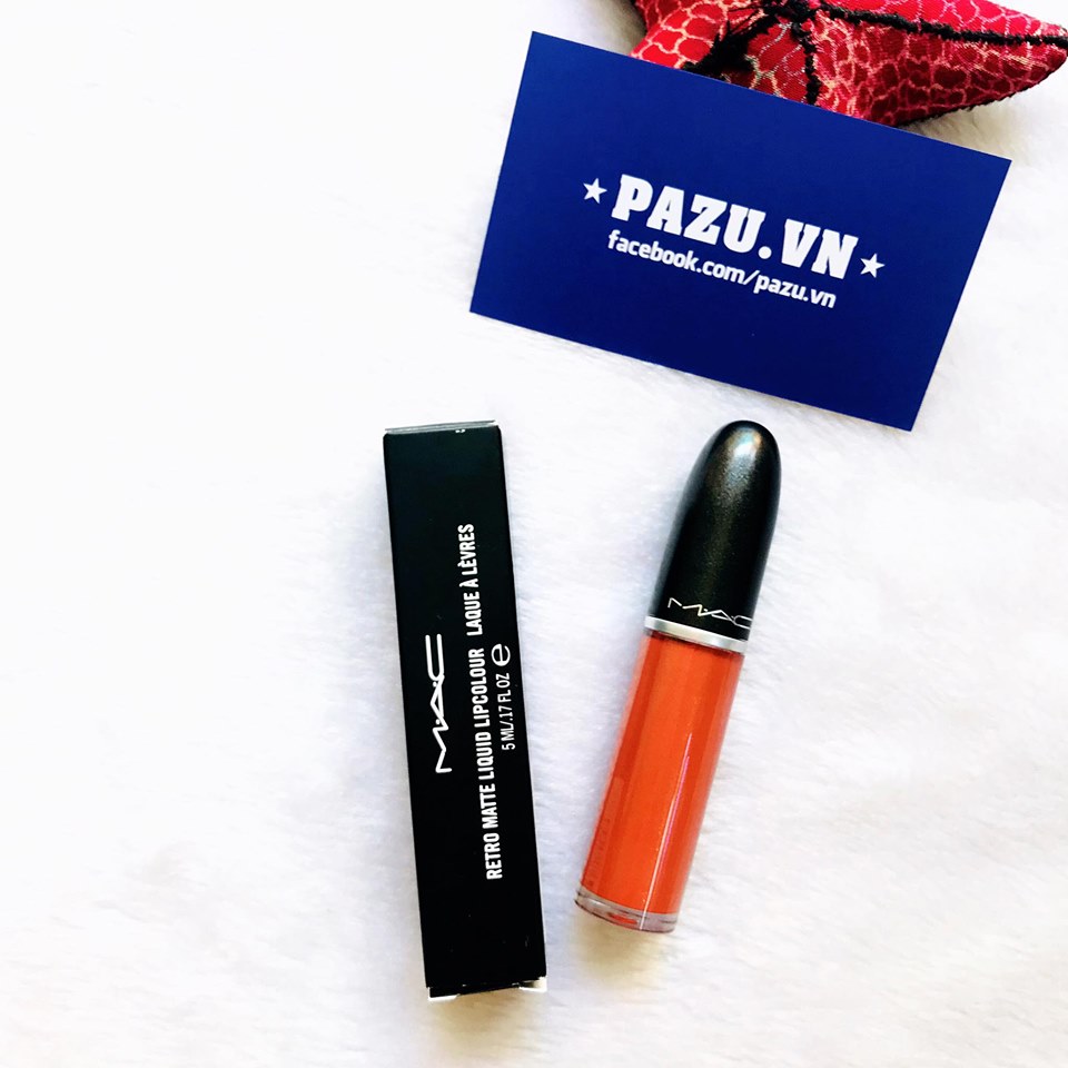 Son Kem Mac Retro Matte Liquid - Coral Plated