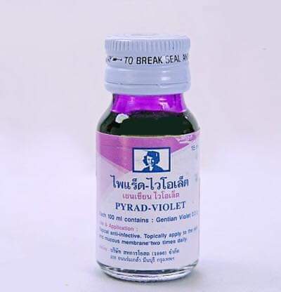 VIOLET - DÙNG GÀ RÁCH MÉP - XƯỚT MÉP - SÔI BỘI - CẮT TÍCH - BONG VẢY