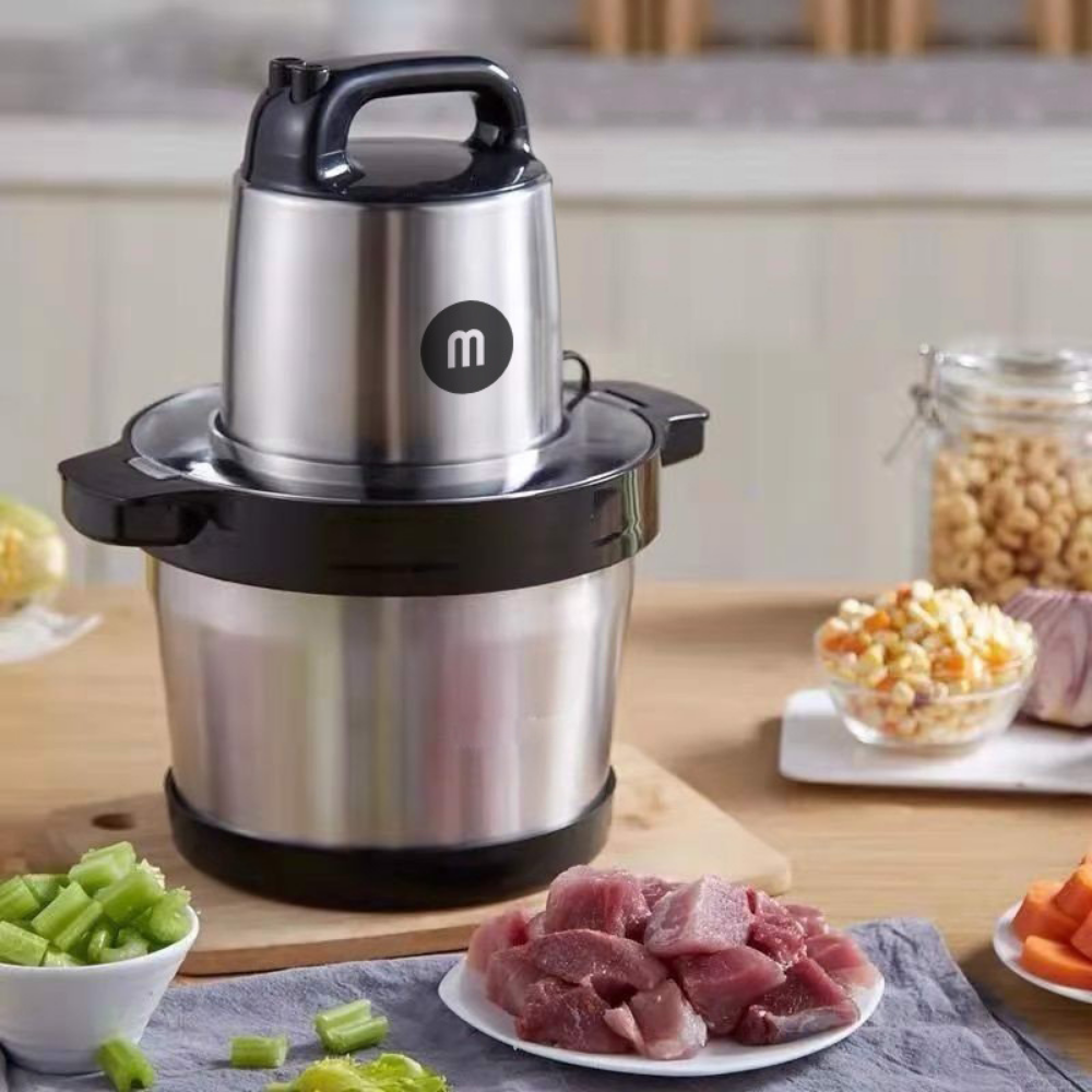 Máy Xay Thịt Giò Chả Mishio MK279 1200W 6L - Hàng chính hãng