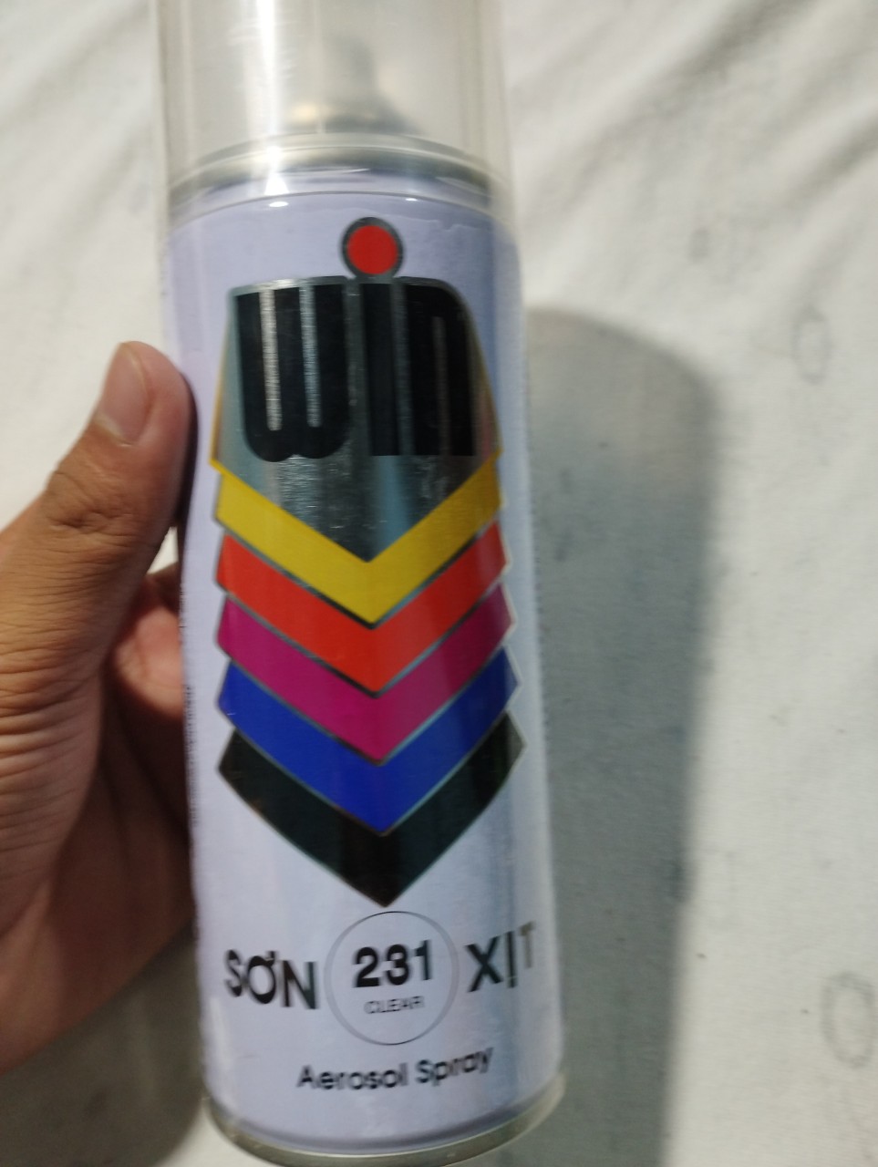 Sơn xịt bóng win mã
