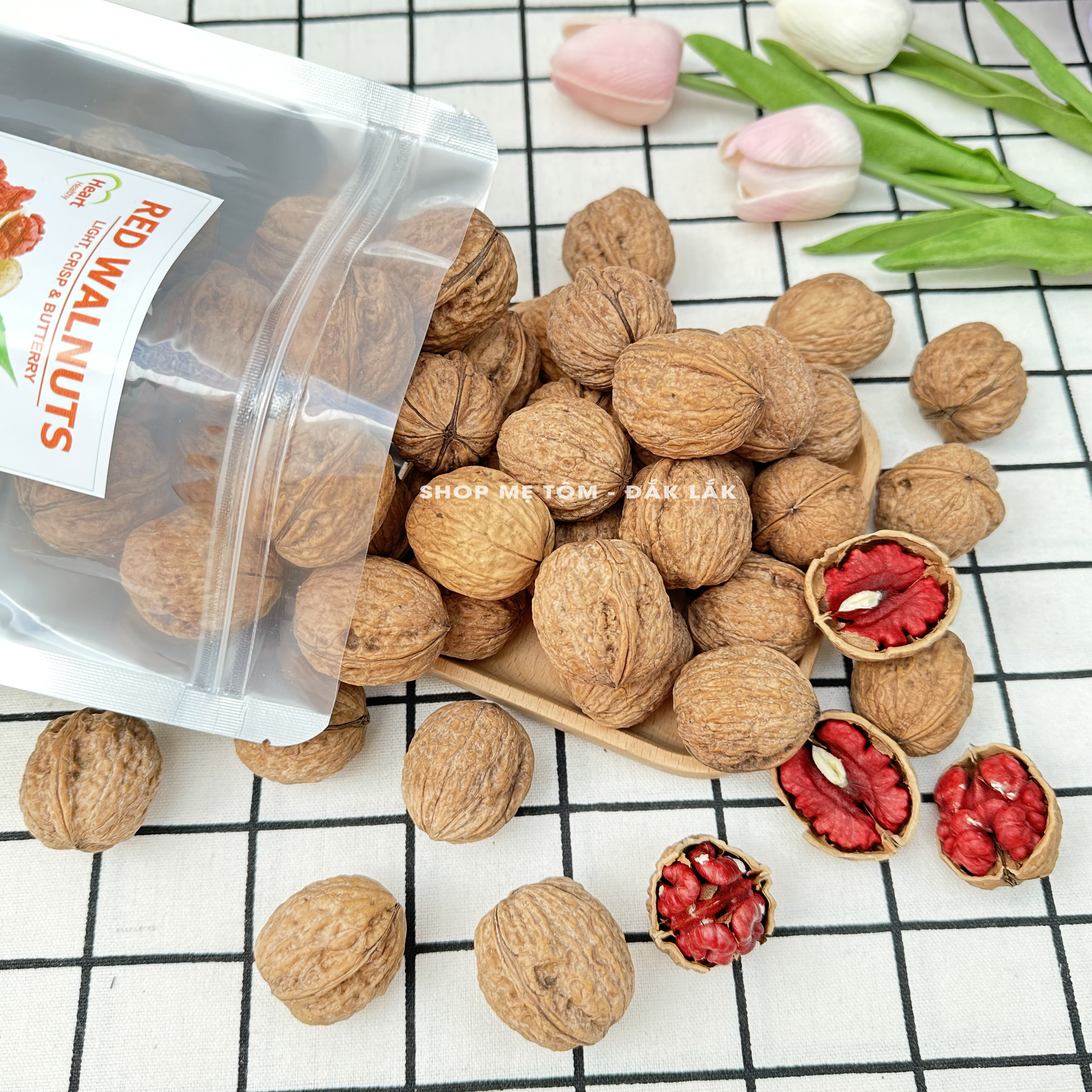 500gram óc chó đỏ mỹ hàng chuẩn chính ngạch