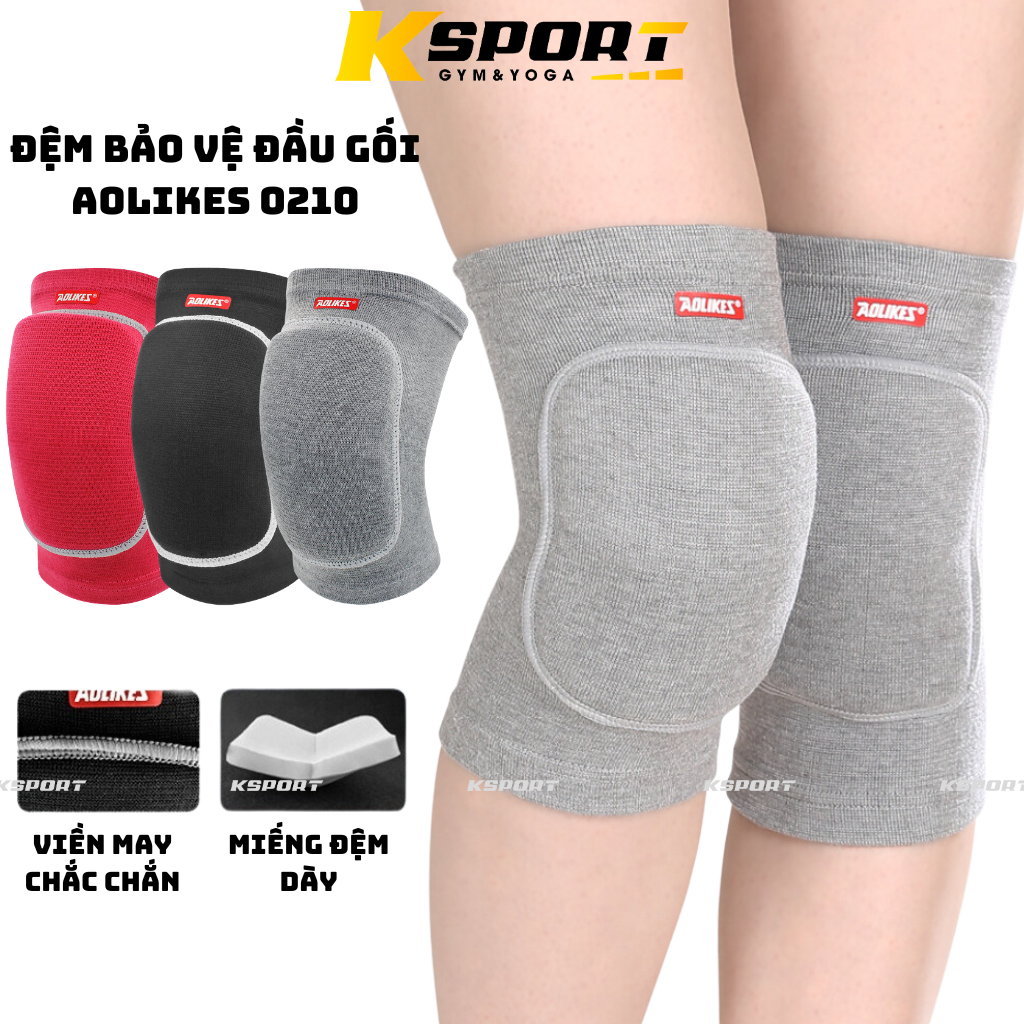 Băng Gối ,Bảo Vệ Đầu Gối ,Bó Gối Thể Thao Chính Hãng Aolikes 0210