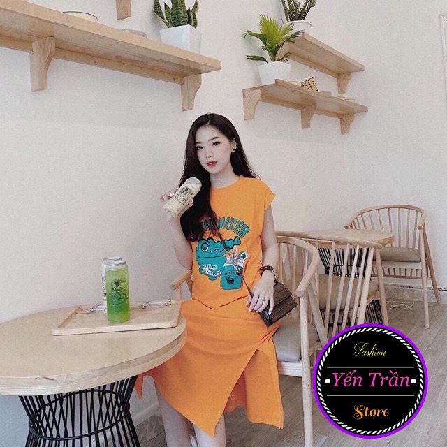 [Yến Trần] Đầm Suông Tay Hến in Cá Sấu Sang Chảnh