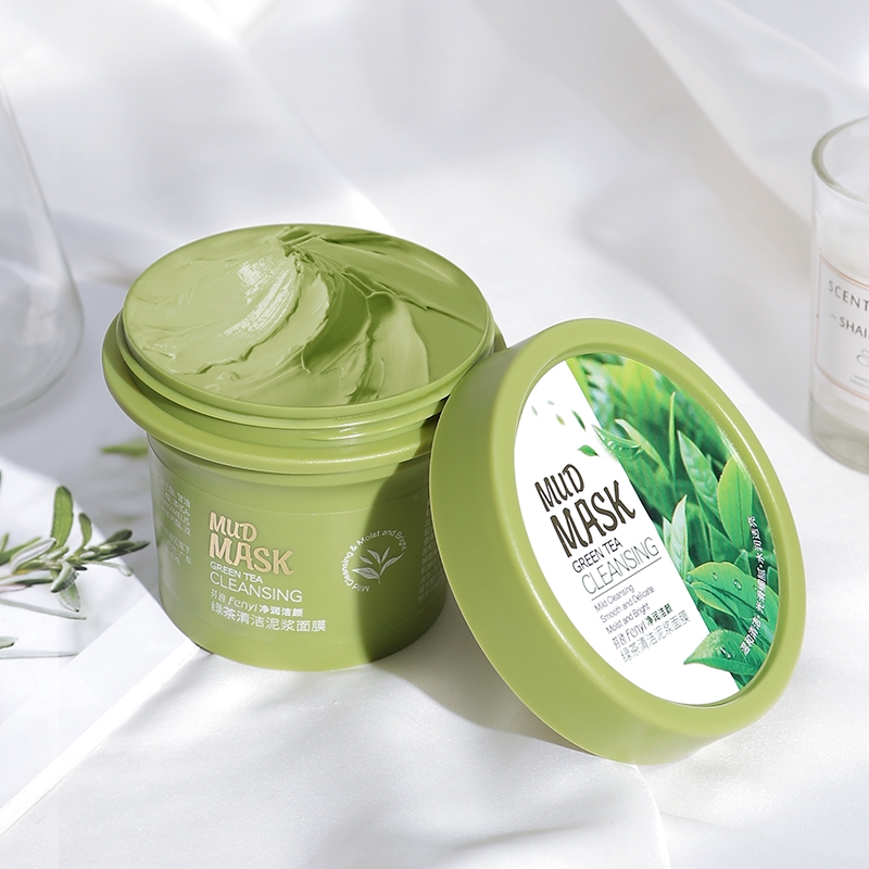 Mặt nạ bùn trà xanh Fenyi Mud Mask Green Tea Cleansing 100g