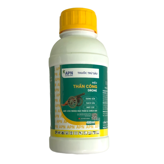 Thuốc trừ sâu, rầy, rệp - THẦN CÔNG 99.99 EW (chai 480 ml) trừ sâu đục thân, muỗi hành, rầy phấn trắng, bọ xít, bọ nhảy, bọ trĩ