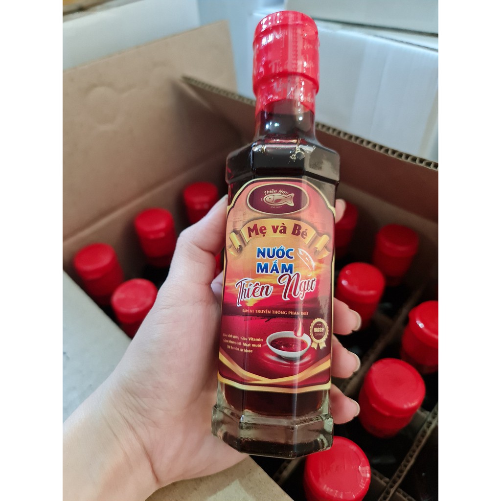 Nước mắm thiên ngư 50 độ đạm 150ml cho bé