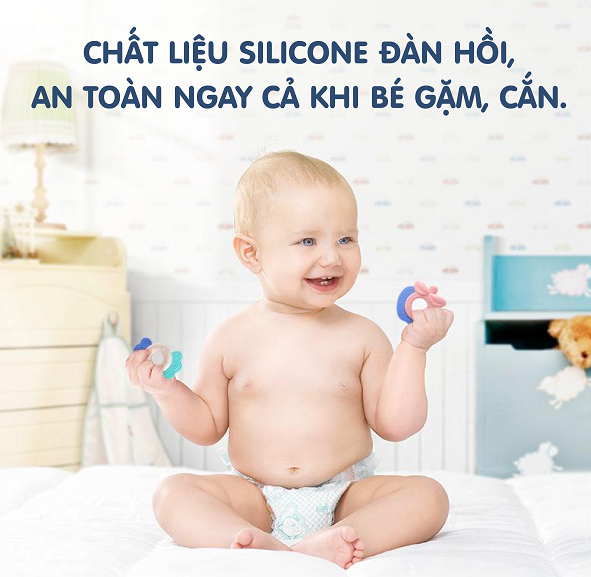 Bộ xúc xắc gặm nướu 8 món chính hãng UMOO UM-1051 cho bé Đồ chơi cho bé 8