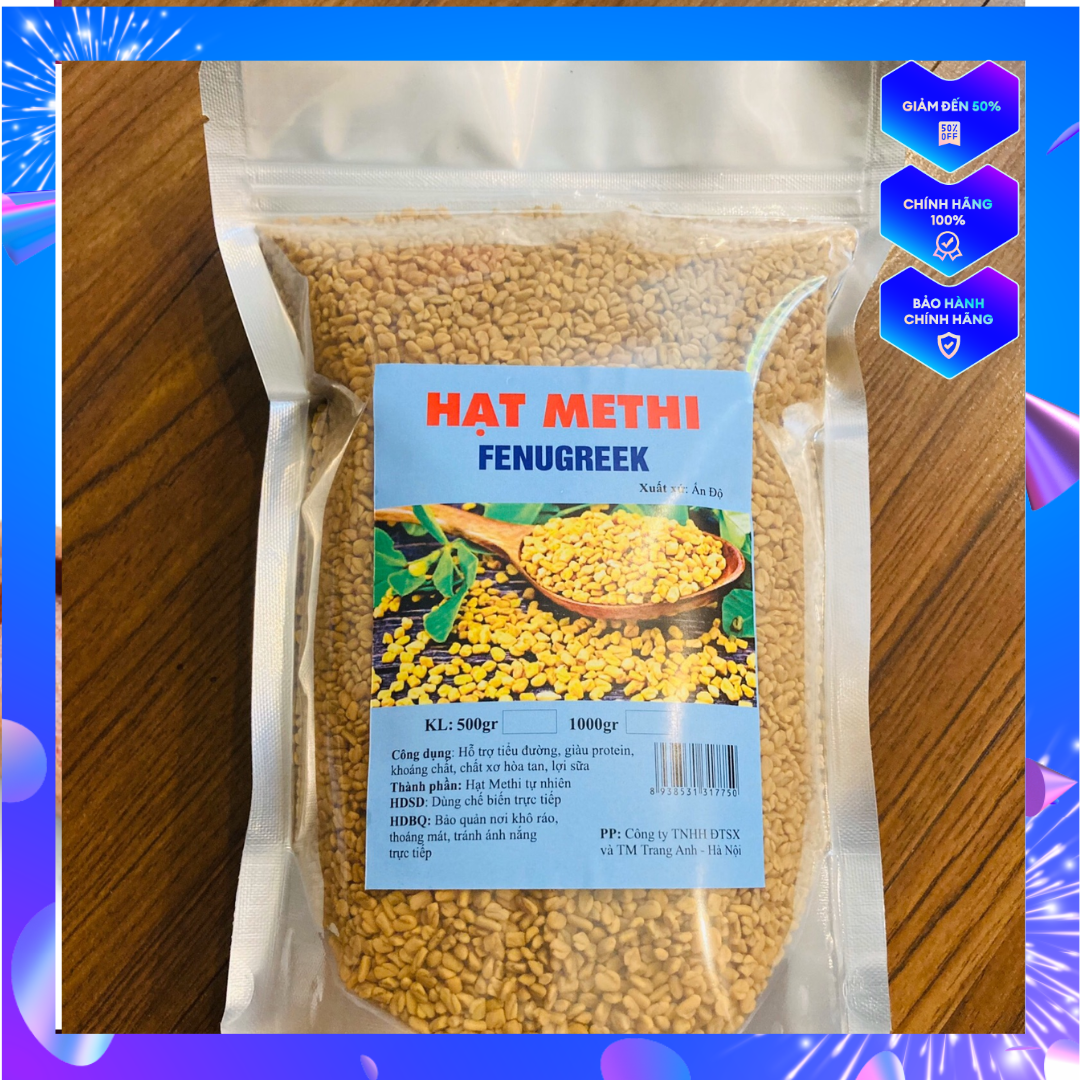 1kg hạt methi ấn độ