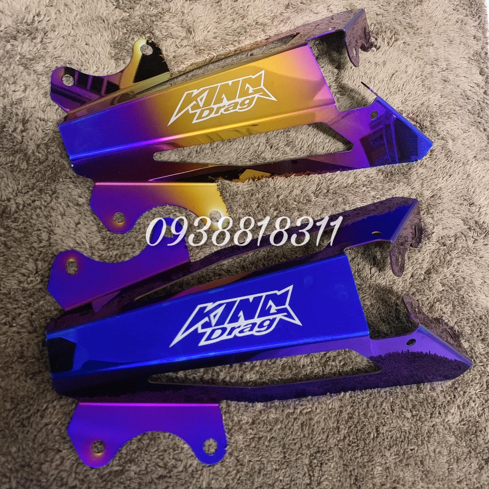 Pas biển số titan King Drag gắn Exciter150 - Ex150