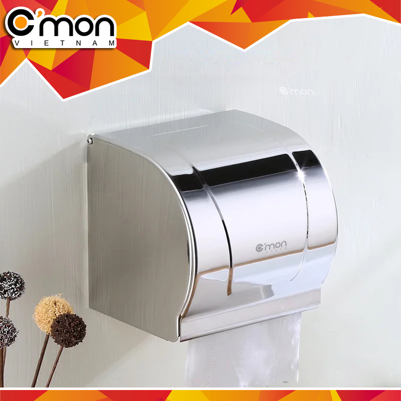 Hộp đựng giấy vệ sinh Inox 304 CMON HG-01