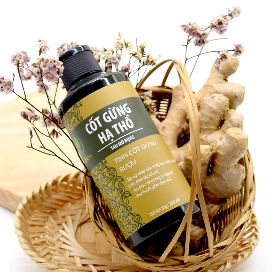 Cốt gừng hạ thổ tan mỡ bụng Wonmom 200ml