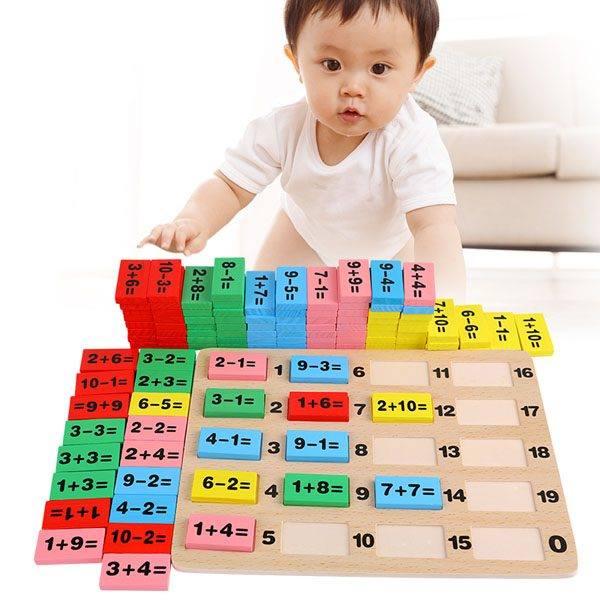 Đồ chơi Bộ học Toán kiêm chơi Domino