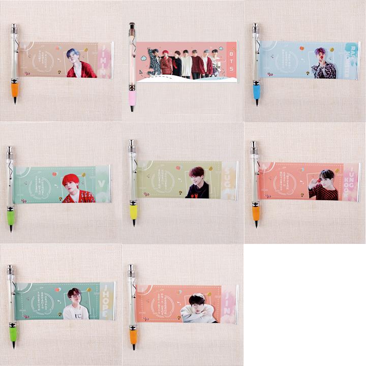 Bút Kéo BTS Đầy Đủ Thành Viên