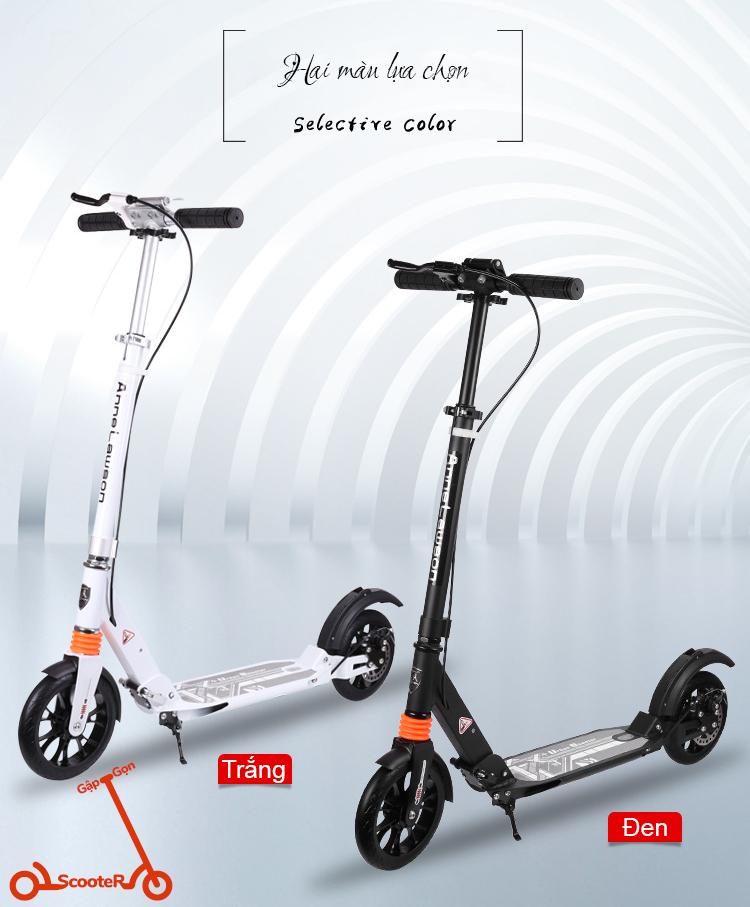 Xe Trượt Scooter Thể Thao Người Lớn Adult Scooter Anne Lawson A5-DW  Disc Brake Style