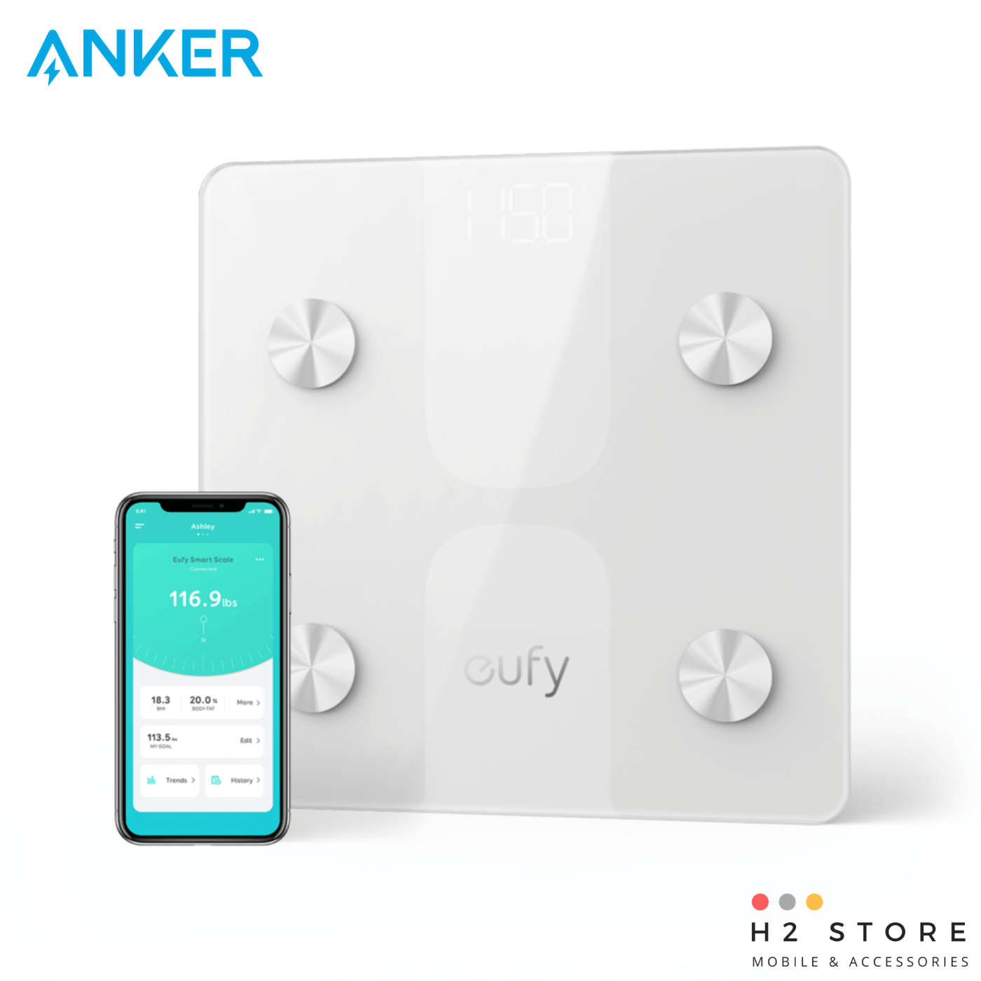 Cân điện tử eufy smart scale c1 - t9146
