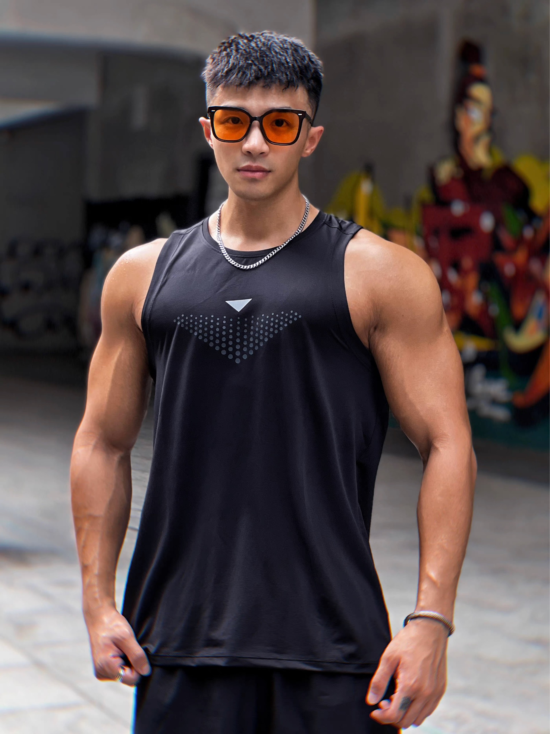 Áo ba lỗ - tanktop thể thao gym - thun lạnh cao cấp